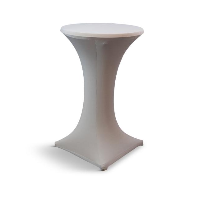 Stretchhusse, 70cm ø, gray - passt auf Stehtisch 