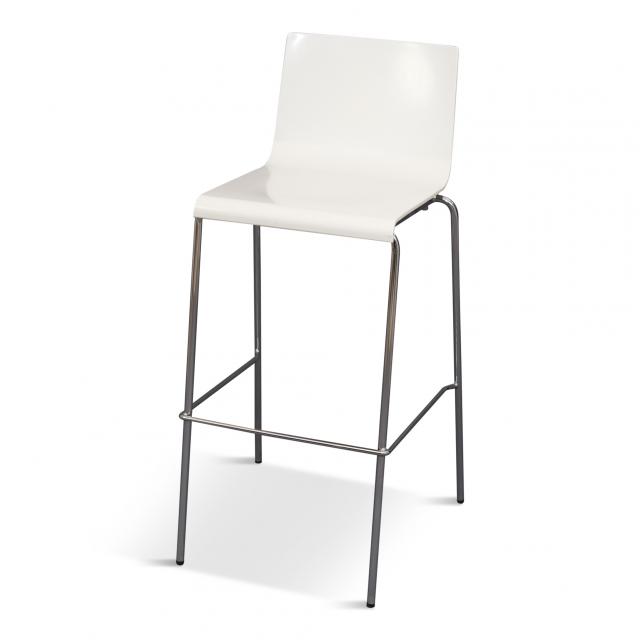 Barhocker Kuadra - Barhocker mit Rückenlehne