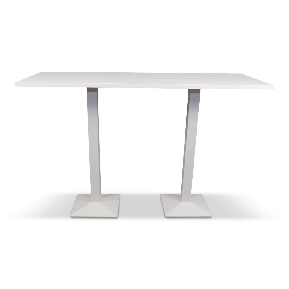 Hochtisch Kuadra all white, 175x70cm 