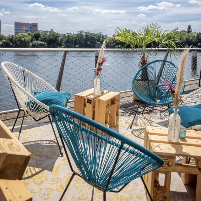 Loungesessel Acapulco, pink