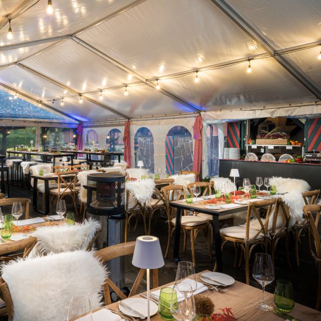 Dinnertisch Salt black oak, 180x70cm