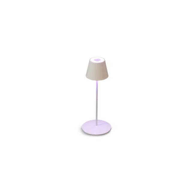 Akku Tischlampe Cosy White - - Wasserdicht IP44
- Indoor
- Outdoor
- Akku wiederaufladbar
- Touchfarbwechsel
- Dimmbar
- 8x RGB + 16x weiss