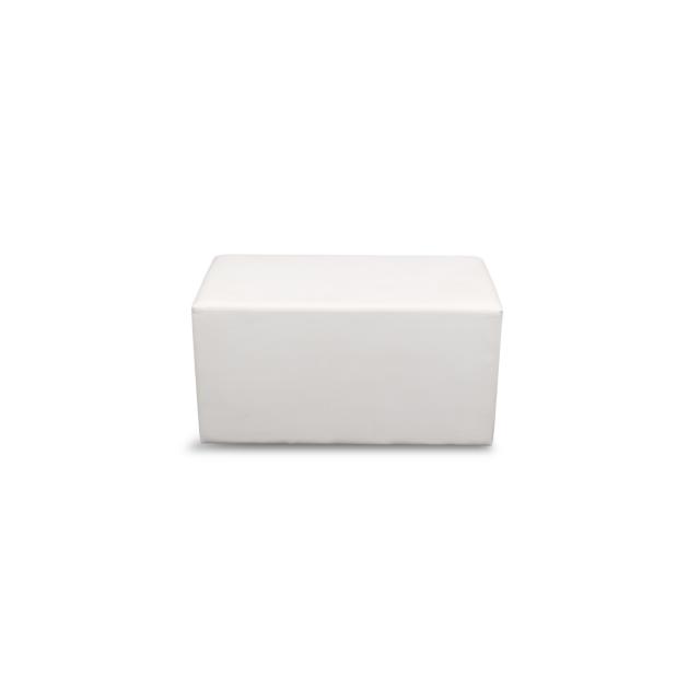 Lounge-Sitzbank Belly, white - Zweisitzer - Farbe: weiß
Material: Kunstleder