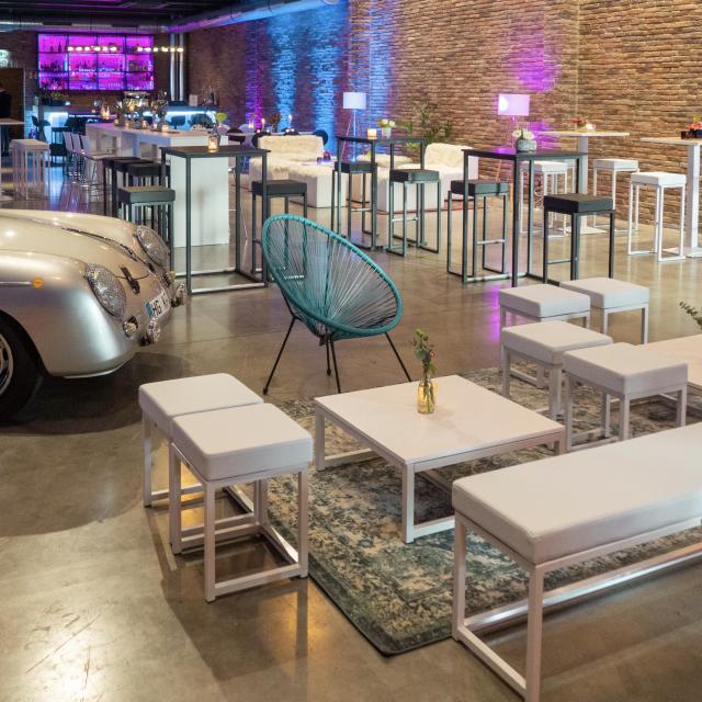 Loungehocker Smart, white