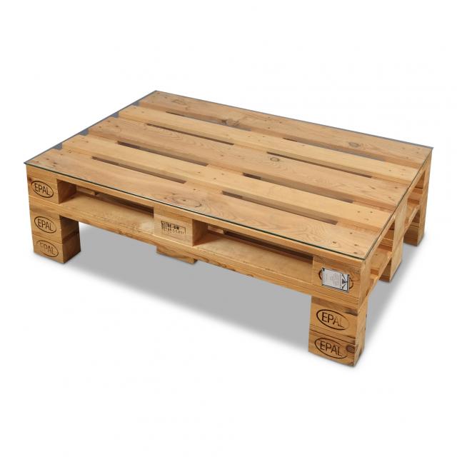 Loungetisch PAL  - inkl. Glasplatte