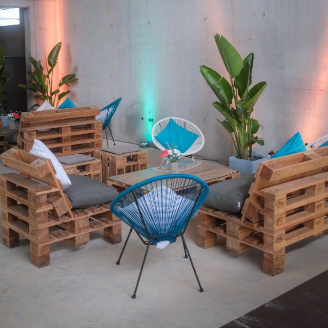 Loungesofa  PAL, Zweisitzer