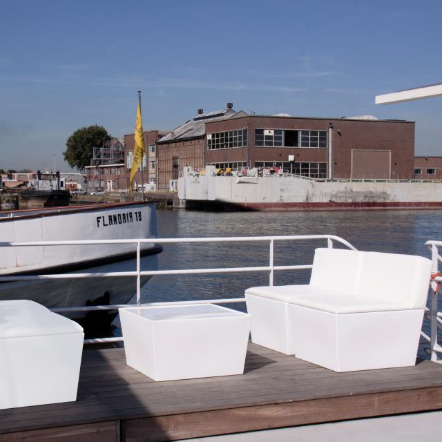 Loungetisch Conic, white