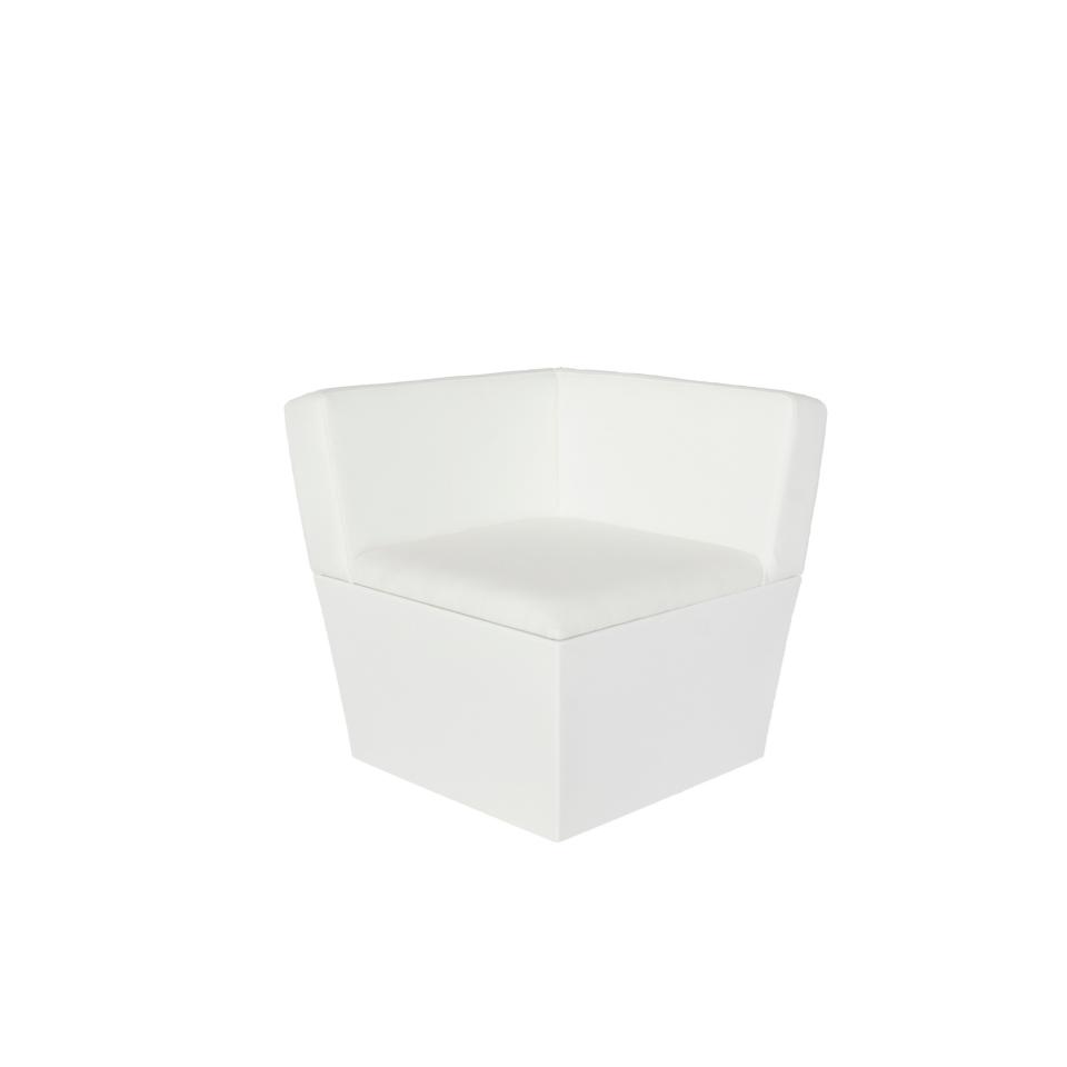 Lounge-Eckbank Conic, white