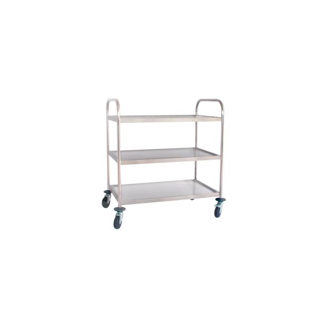 Servierwagen Edelstahl - 
