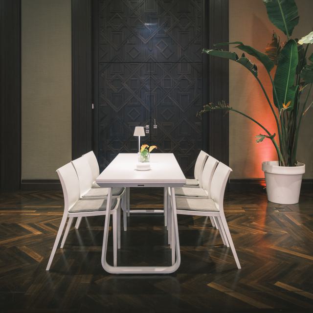 Dinnertisch Salt white, 180x70cm