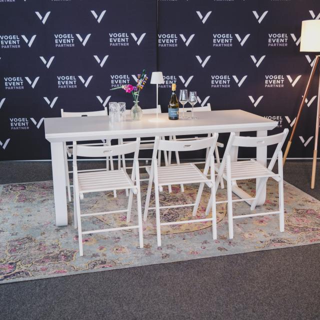 Dinnertisch Salt white, 180x70cm