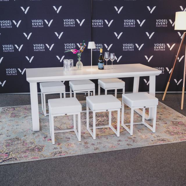 Dinnertisch Salt white, 180x70cm