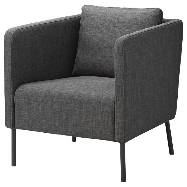 Sessel Eko - Stoff: 100 % Polyester
Farbe: dunkelgrau

Breite: 70 cm
Tiefe: 73 cm
Höhe: 75 cm
Sitzbreite: 57 cm
Sitztiefe: 46 cm
Sitzhöhe: 43 cm