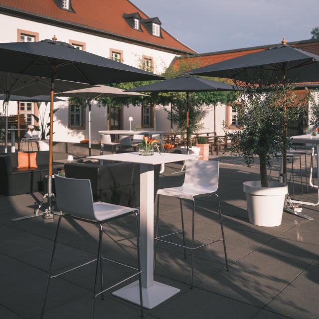 Stehtisch Kuadra all white - outdoor 