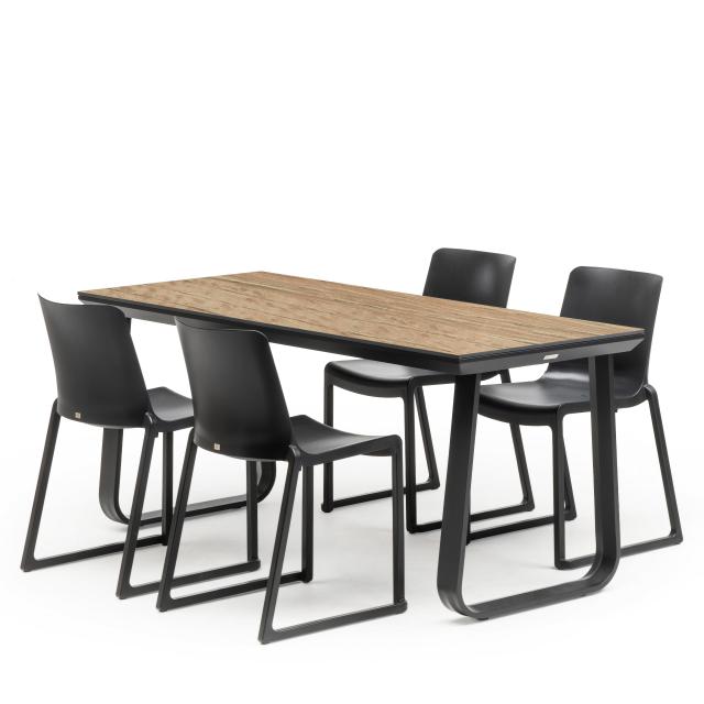 Designstuhl Kasar, black