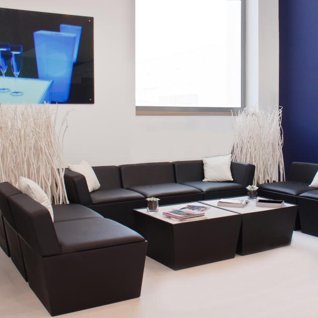 Loungetisch Conic, black