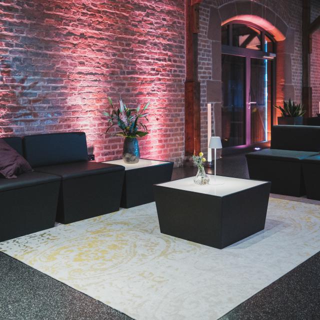 Loungetisch Conic, black
