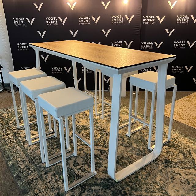 Hochtisch Salt white oak, 180x70cm