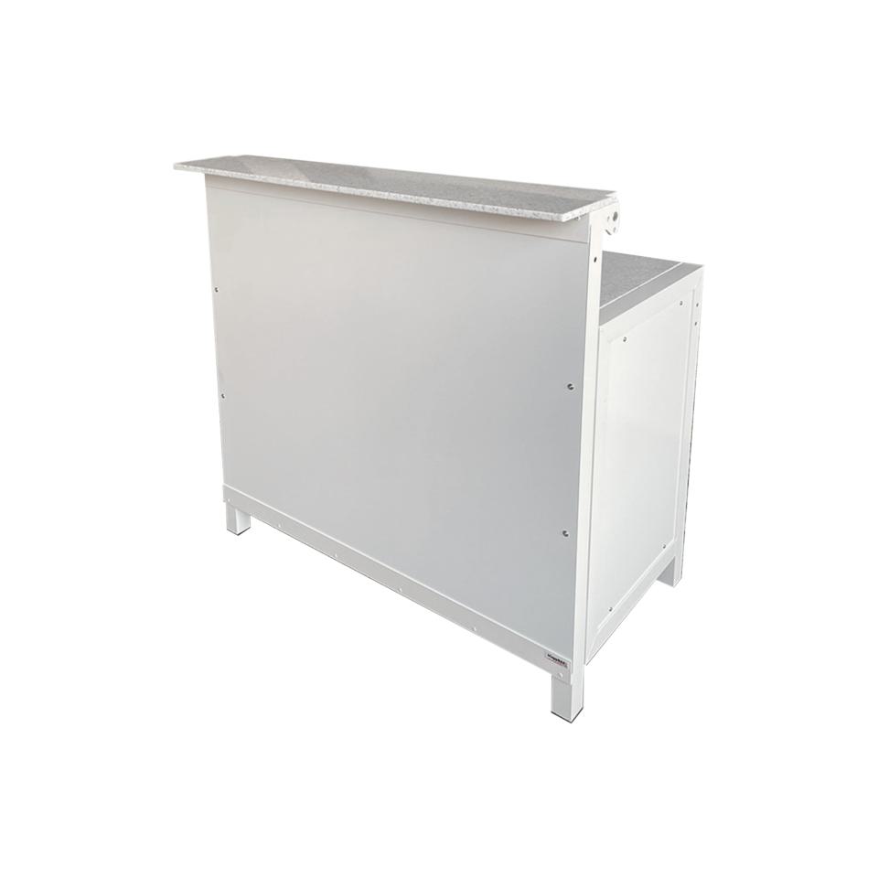 Bartheke - foldable, white