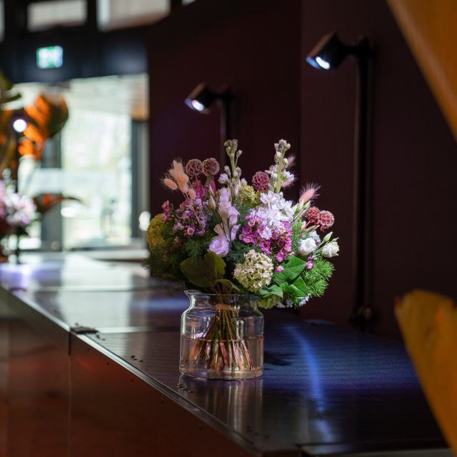 Buffettheke - foldable, black