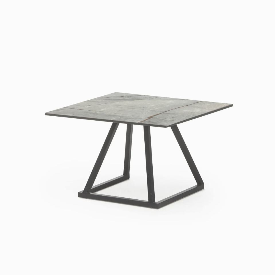 Loungetisch Linea - grau Marmor