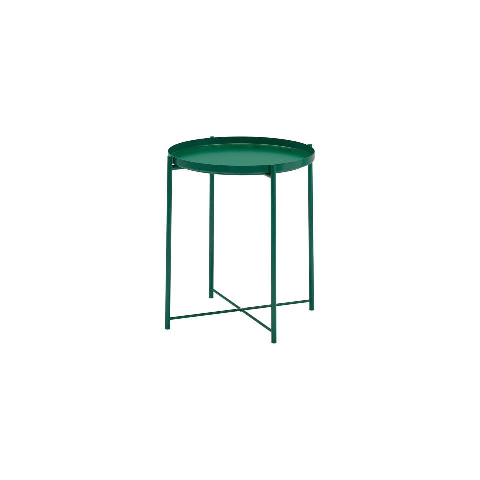 Lounge-Beistelltisch Steel, green 
