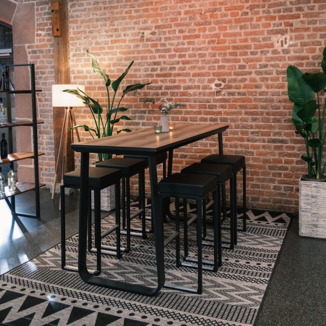 Barhocker Smart, black
