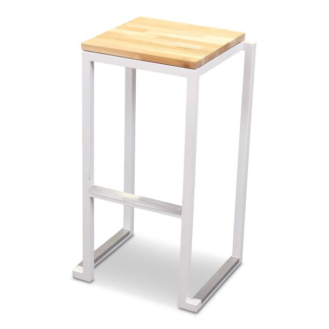Barhocker Smart, wood - Gestell ist ebenfalls in schwarz erhältlich