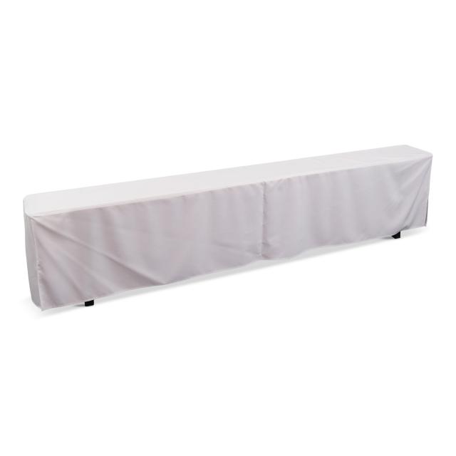 Bankhusse, 220x25cm, white - 