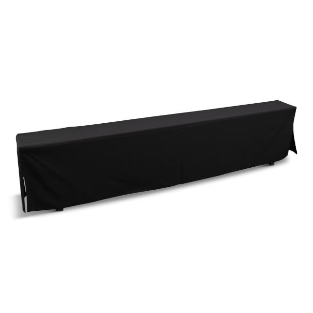 Bankhusse, 220x25cm, black - 