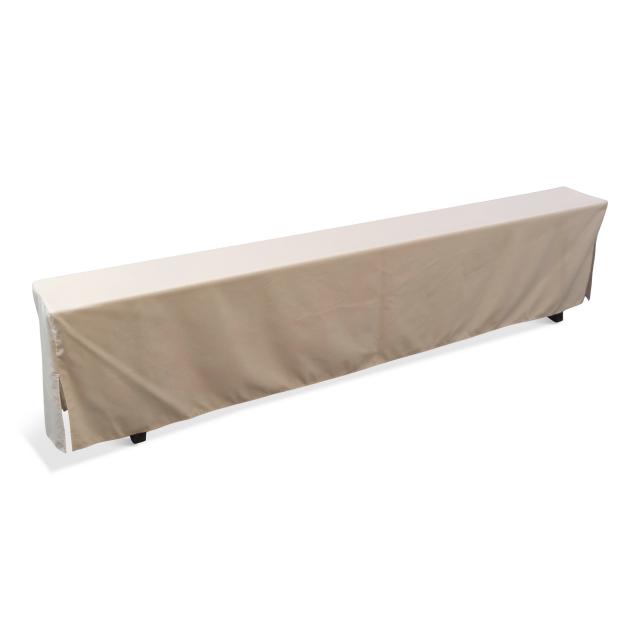 Bankhusse, 220x25cm, creme - 
