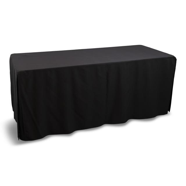 Banketttischhusse, 183x76cm, black - 